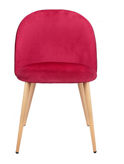 Buy Banquet Accent ODM Wood And Velvet Dining Chairs at wholesale prices