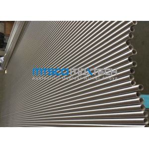 TP304 TP316 Stainless Steel Instrument Tubing with Mesh Belt Furnace Annealing