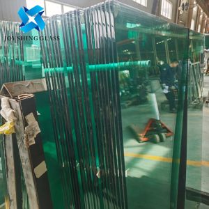 Customized Tempered Laminated Glass With Holes And 0.38mm PVB Film