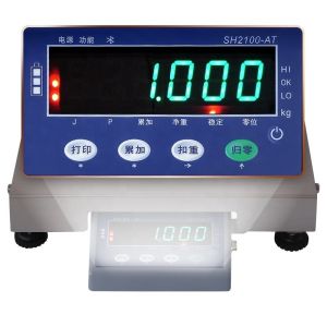 15kg LED Display Industrial Weighing Scale with Three Color Alarm and Platform