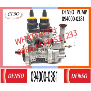 Common Rail Fuel Pump 094000-0381 For KOMATSU SAA6D125E-3/3A/3B3G Engine PC450-7