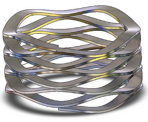 Buy Al6061 / Al6063 Aluminum / Steel 7 Turn / 8 Turn / Triple Wave Washer at wholesale prices