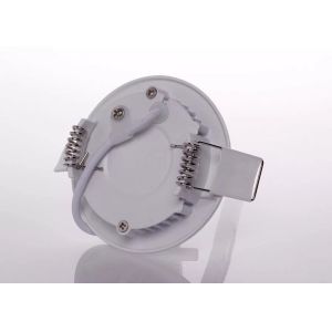 LED Recessed Panel Light Φ95MM Cut Out With 180 Degree Beam Angle Cold White