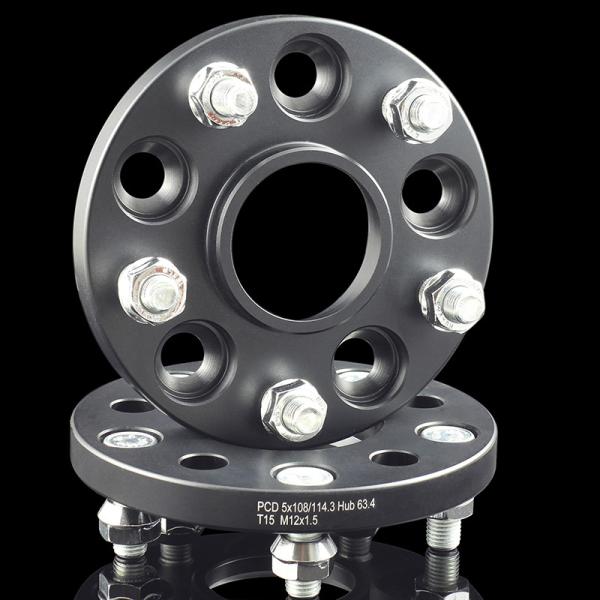 Buy 15mm Forged Aluminum Billet 5x108 To 5x114.3 Wheel Adapter For Ford Focus ST & RS at wholesale prices