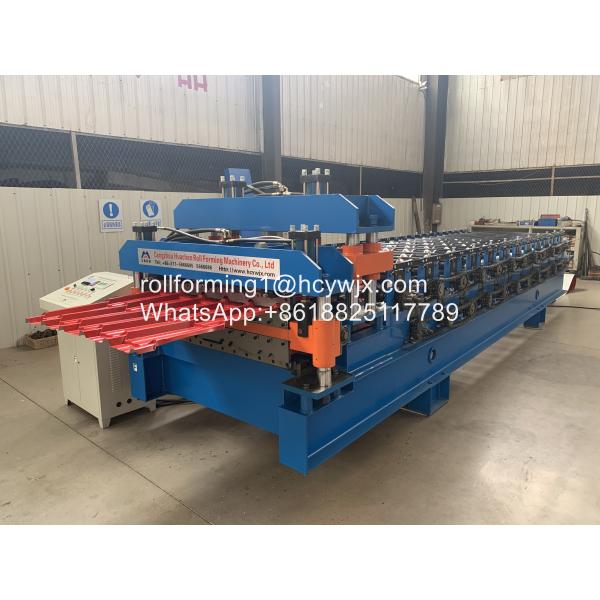 Buy Chain Drive Tile Profile Double Layer Roll Forming Machine at wholesale prices