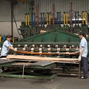 Musical Instruments Africa Anegre Figured Wood Veneer Fiddle Back Grain 0.5mm