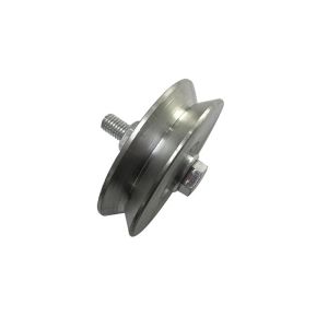Q235 metal V Groove Sliding Gate Wheel With Bolt