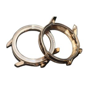 SS316 CNC Machining Watch Parts Odm Chrome Plating Watch Case