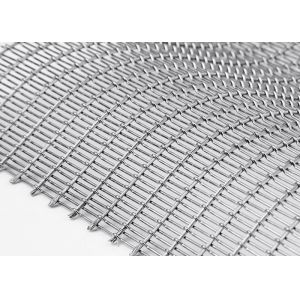 120m Building Sunshade Flexible Metal Mesh Antacid Smooth Surface