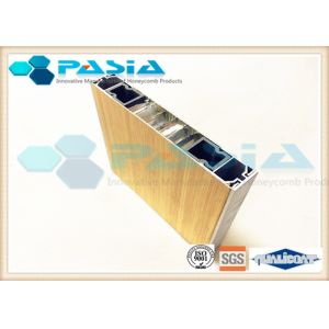 RHS / C Channel Sealed Aluminum Honeycomb Panels Bus / Train / Subway Body Use
