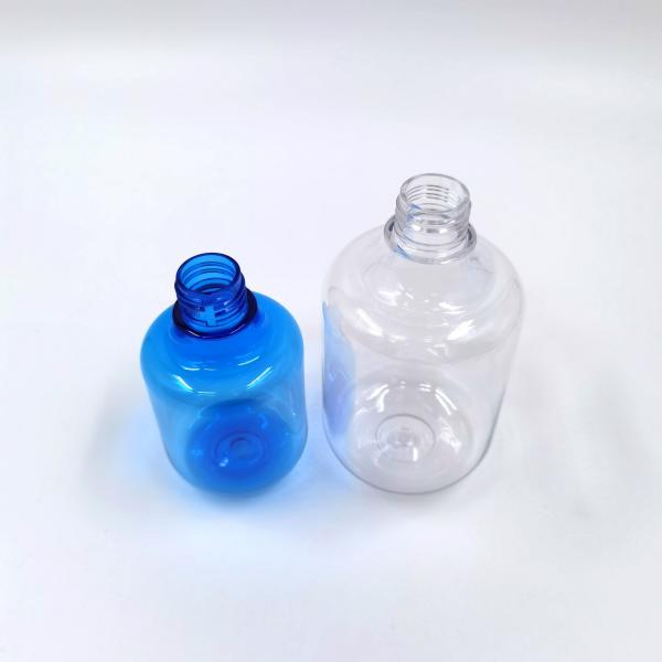 350ml Plastic PET Cosmetic Bottle With Cap Lotion Cream Pump
