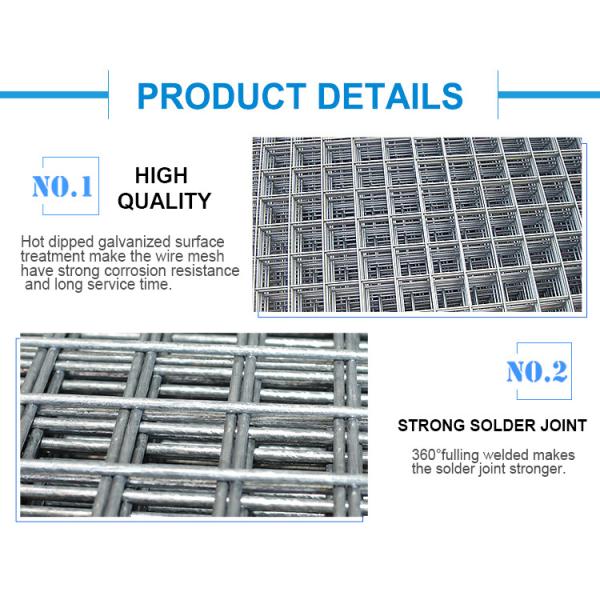Galvanized Welded Wire Mesh Fence - Corrosion Resistant