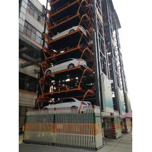 7 Level Automatic Car Parking System 12 Cars Vertical Car Lift