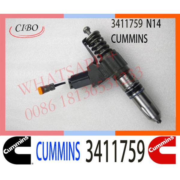Buy ISO Approved Genuine Excavator 3411759 CUMMINS Fuel Injector at wholesale prices