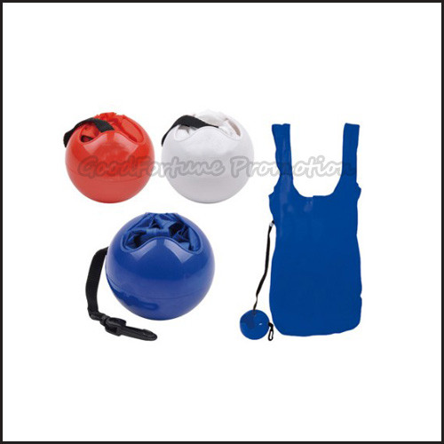 Buy Expandable Portable Nylon Ball Shape Bag Customizable Supermarket at wholesale prices