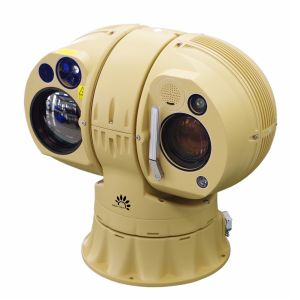 Multi-Sensor IOT Smart 640x512 PTZ Thermal Imaging Camera for Temperature Alarm