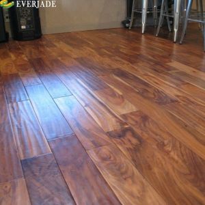 Hand Scraped Collection Brown Balance Paper Wood Laminate Flooring with and U V