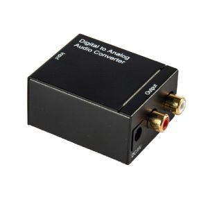24 Bit 96 KHz Digital To Analog Audio Video Converter