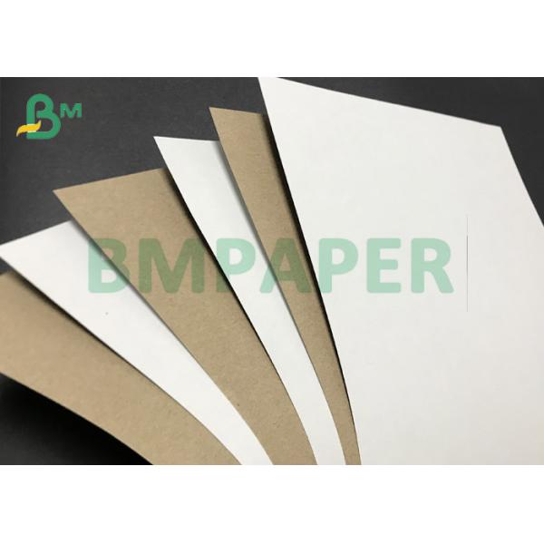 Recycled 170gsm 200gsm CCKB White Coated Kraft Back Board For Packaging Box