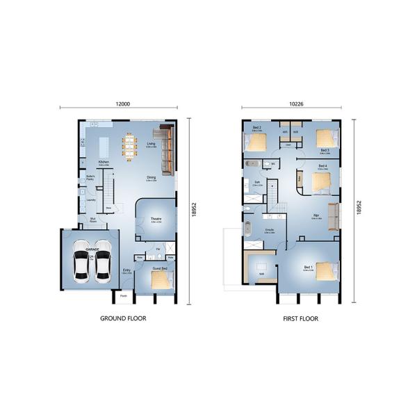 Quick Assemble Modern Luxury Prefab House Villa Light Steel Frame​