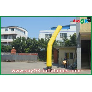 Inflatable Stick Man Yellow Inflatable Guy , Advertisement Air Dancers
