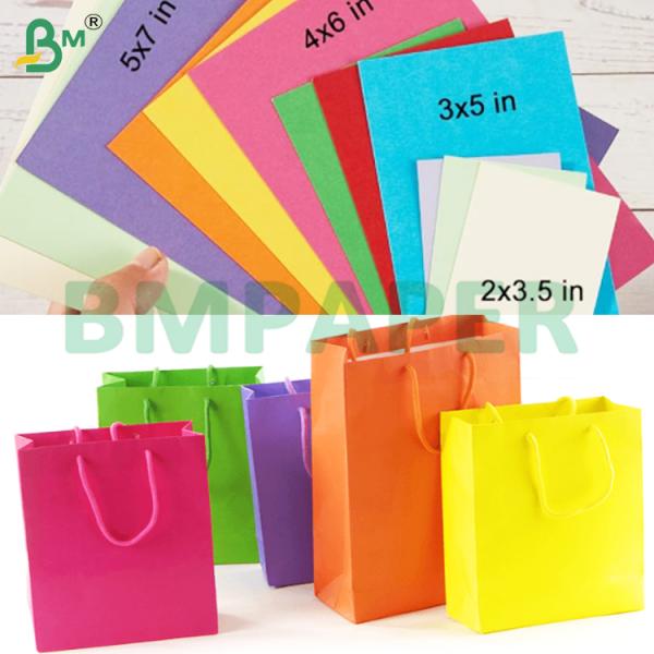250gsm Colored Woodfree Paper Sheets for Making Shopping Bags