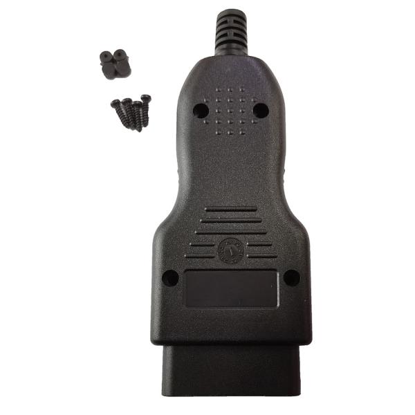 Car OBD2 16Pin Gourd Shaped Housing Male Connector Plug Adapter OBD Wiring