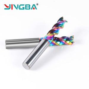 65 Degree U-shaped groove Aluminum Milling Cutter 3-edge DlC Colorful Coating