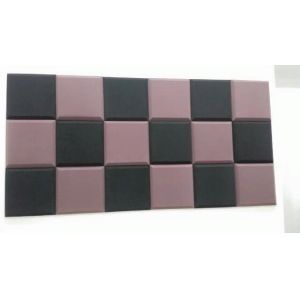 Studio Soundproofing Fabric Wrapped Acoustical Wall Panels Absorbing Fireproof