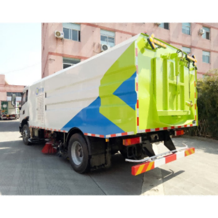 Integrated Sweeper Washer Street Cleaning Truck 18tons ZBJ5180TXSC