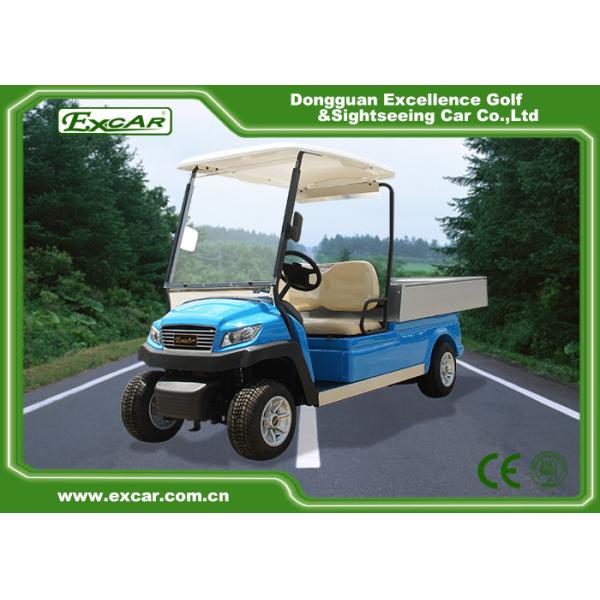 Color Optional Electric Golf Car With Aluminum Cargo Box