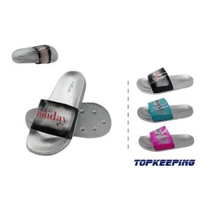 Summer Jelly Slippers Womens White Slide PVC Lining