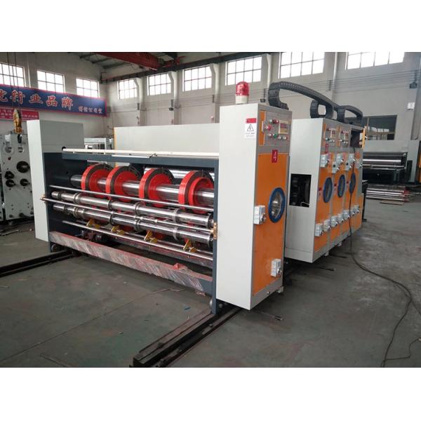Buy Cardboard Box Printing Slotting Machine , Print And Die Cut Machine at wholesale prices