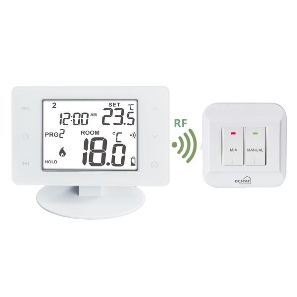 Buy 6W Wireless Programmable Touch Screen Gas Boiler Thermostat at wholesale prices