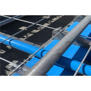 Galvanized Steel Anti Climb Fence 3mm Wire Mesh Welding Machine