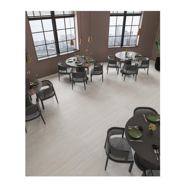 Flexible Natural Matt Big Travertine Floor Tile for Indoor and Exterior Wall at Good