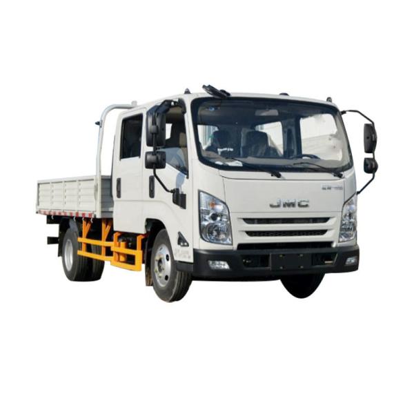 Buy Euro5 Mini 3ton 5ton Jmc Truck Small Light Cargo Truck Van Delivery Box Truck at wholesale prices