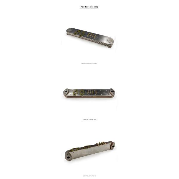 High Quality Excavator Diesel Engine Parts Radiator S6K-5P Excavator Engine Parts Oil Cooler 34339-03100 For CATE E320C
