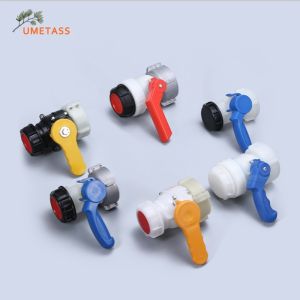 UMETASS Plastic IBC Valve Fitting for IBC Container DN40 DN50 DN60 DN80 Media