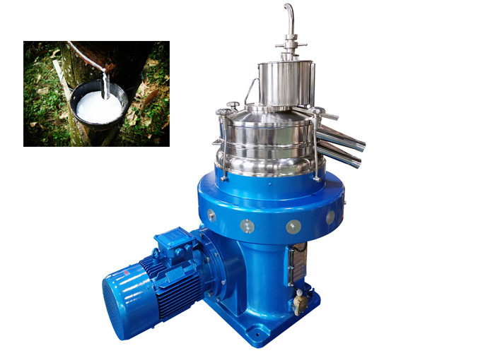 Rubber Latex Concentration Disc Separator Centrifuge Inverter Start Up