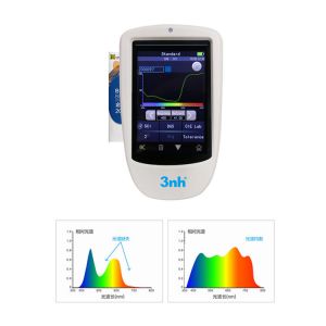Quality 400nm - 700nm Handheld Spectrophotometer Chromameter With PC Software ST50 3nh for sale