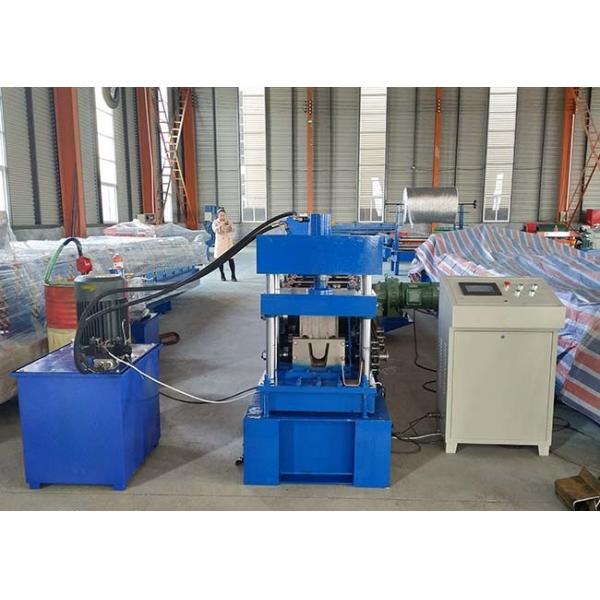 400H Steel Frame U Channel Roll Forming Machine Electric Tension 380V 50Hz 3 Phase