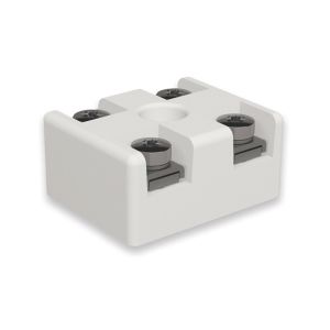 Quality Electrical Connecting Machinable Ceramic Block , Porcelain Terminal Block Machining for sale