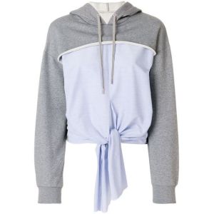 Custom Tie Front Hoodies Sweatshirts For Women