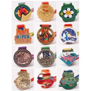 Academic Scholastic Custom Medals Zinc Alloy Custom Military Awards