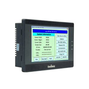 IP65 Touch Panel PLC With 64MB RAM 1x Type C Programming Port 1x RS232
