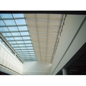 China Tension Blackout Shades Heat Resistance Skylight Roof System on sale