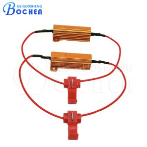 RX24 Gold Aluminum Housing Wirewound 50W 6R 50W 6Ohm 6R Car 50W6rj Led Load LED