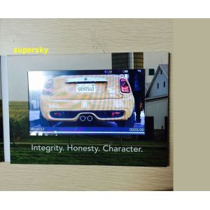 4.3" Lcd Invitation Video Card / Video Brochure Module , Glossy Hard Lamination