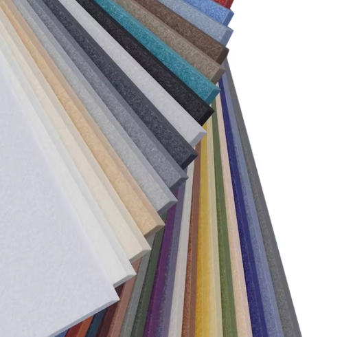 Polyester Fiber Acoustic Panels decorative soundproofing for walls professional